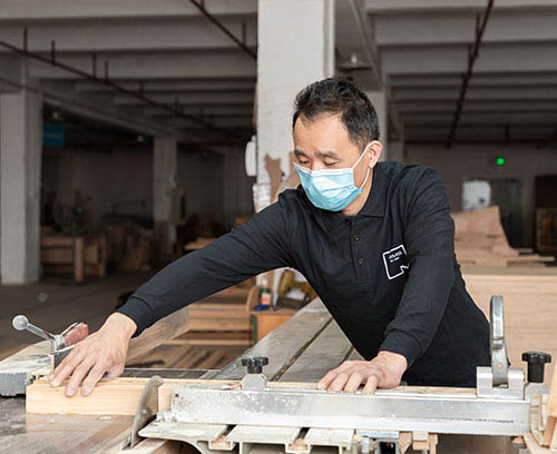 BMS furniture manufacturing cutting
