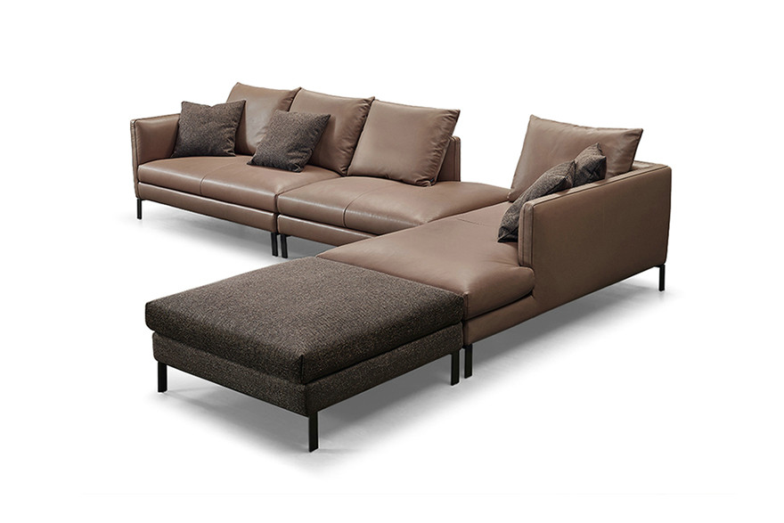 Leather Sofas With Chaise Loire Leather Sofas With Chaise Loire, Elba Leather Sofa