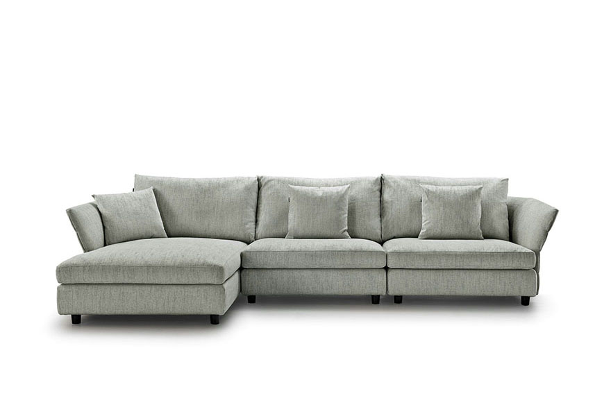 sofa with metal frame S