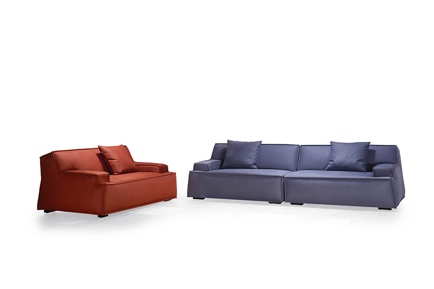 sofa with sloped arms S1703C 23
