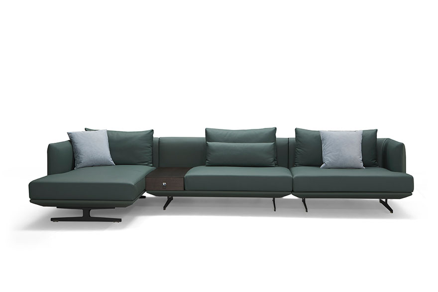 green leather couch BL2101 1