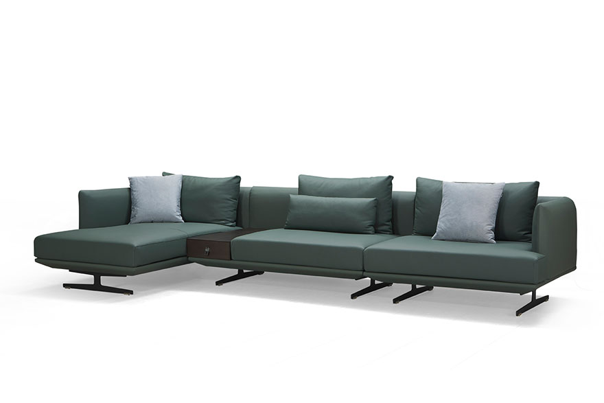 green leather sofa BL2101 2