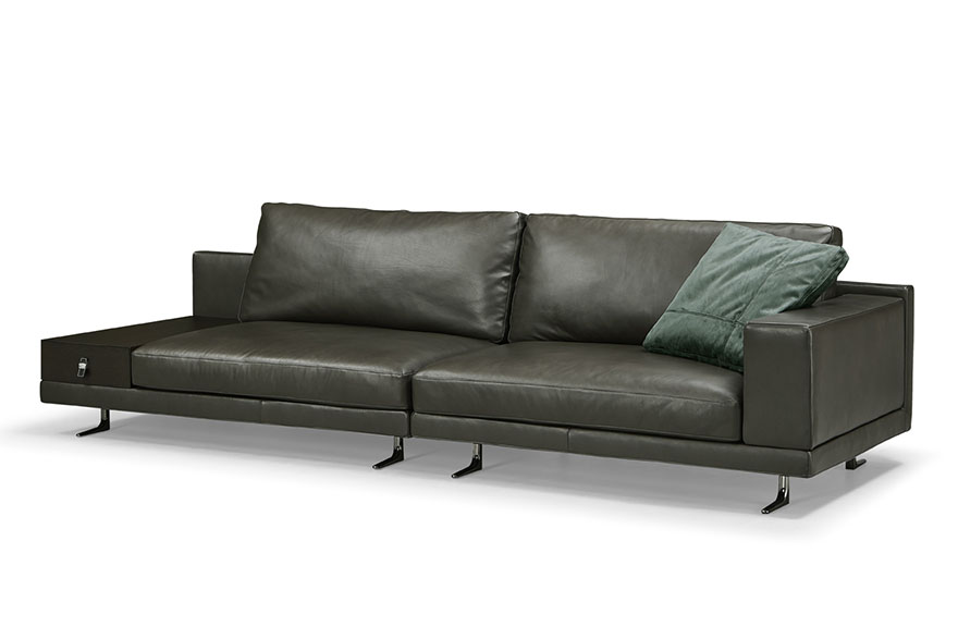 Modern leather couch BL2103 4