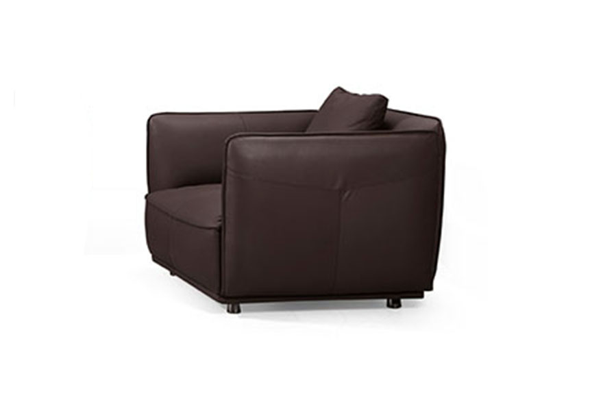 Purple leather single seater BL2106 3