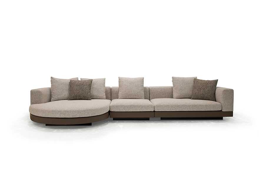 Round Chaise Sofa Chloe S-1008 (1)