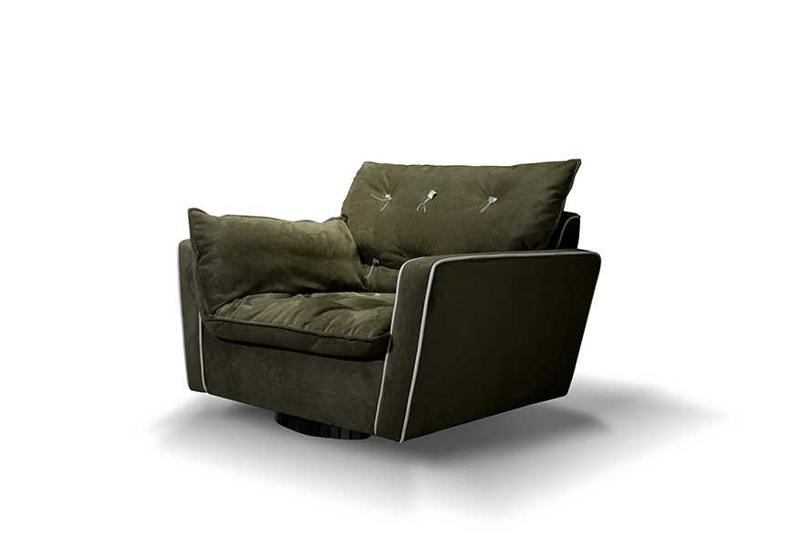 Green Armchair Colin B21XY-0005(2)