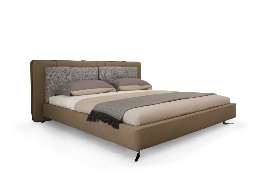 King Size Leather Bed Stripe Pro BL-C2102-1