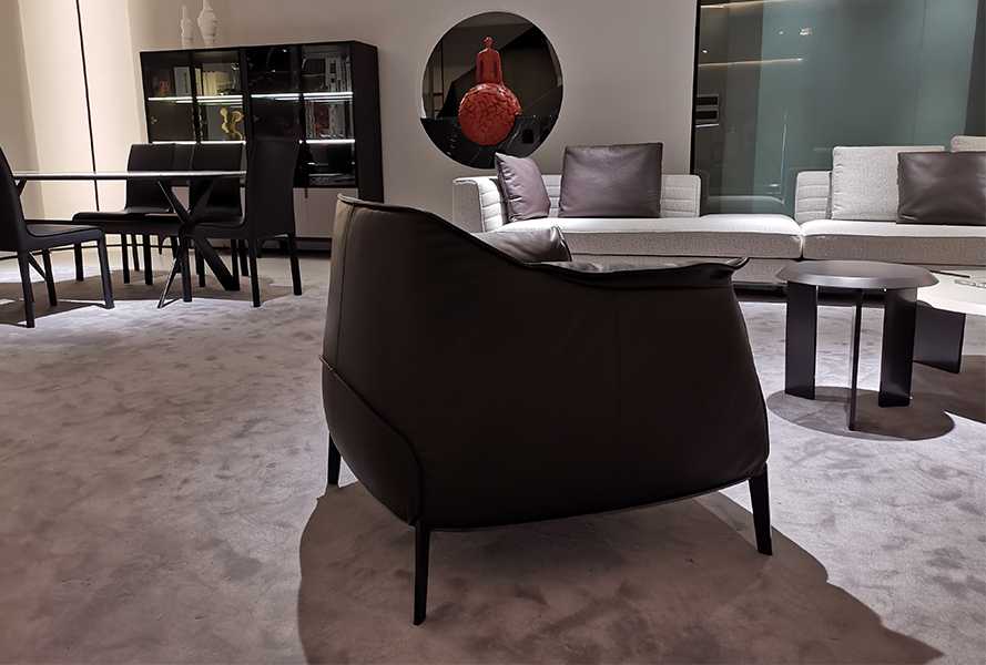 Leather Armchair Furry B21XY-0001（4）