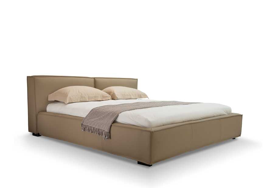 Leather Bed Frame Cube L21C-B003