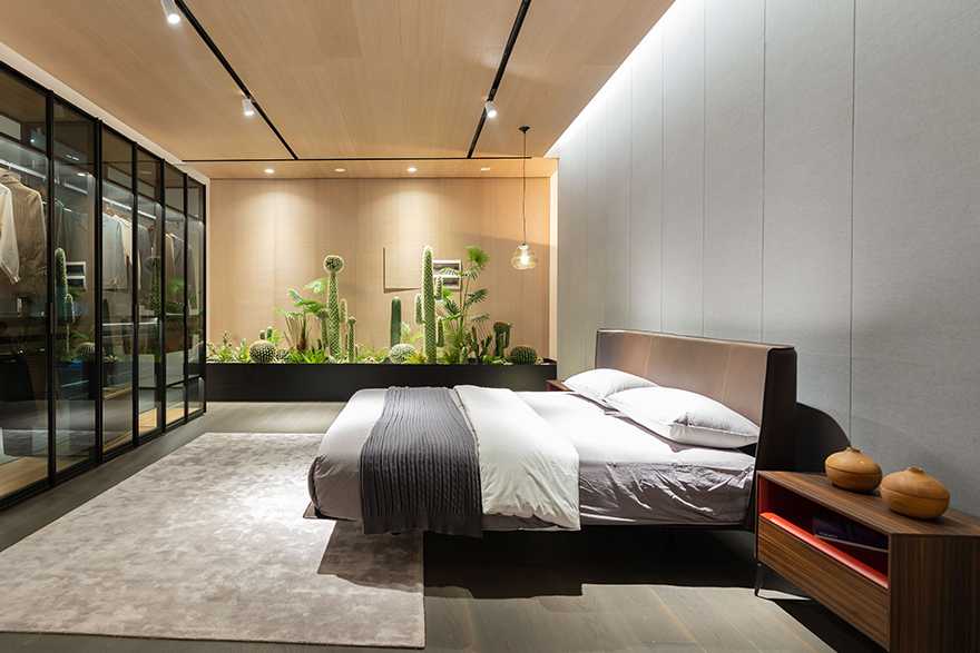 Modern Leather Bed Flote L21C-B002(2)