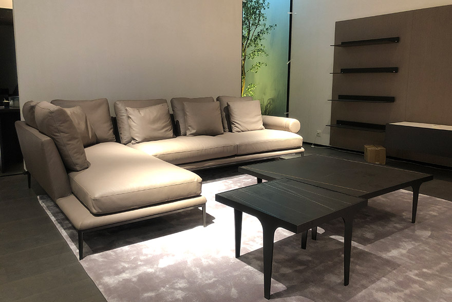 Orange Leather Sofa Toll 9