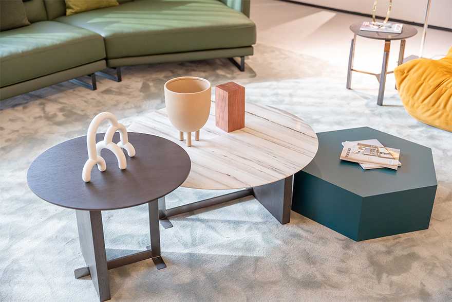 Round Coffee Tables Wood Lola BL-YJ2116（4） (2)