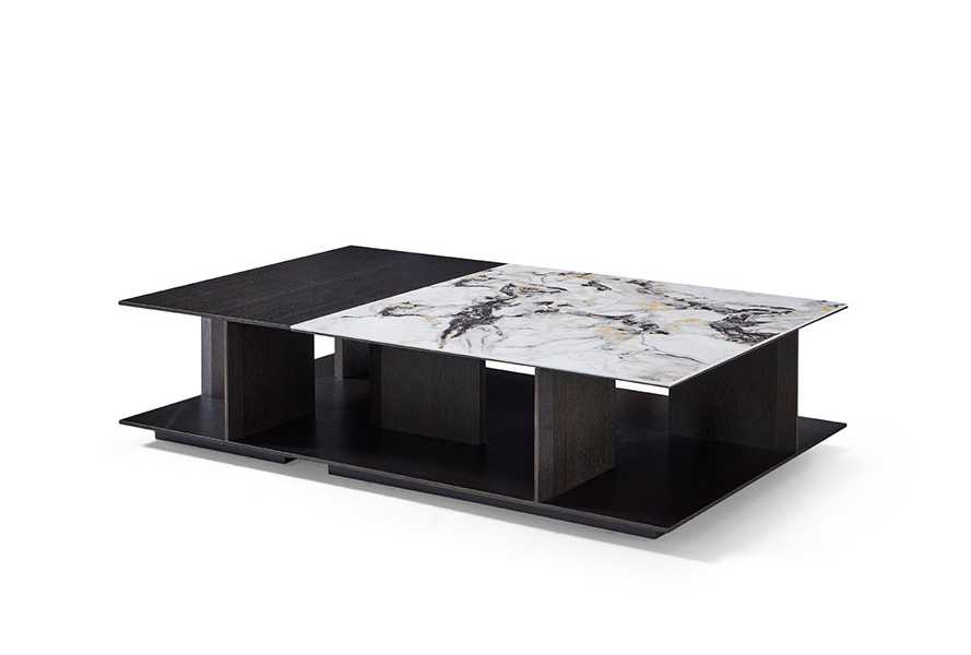 Large Square Coffee Tables Heat and Scratch Resistant Solo bmscasa