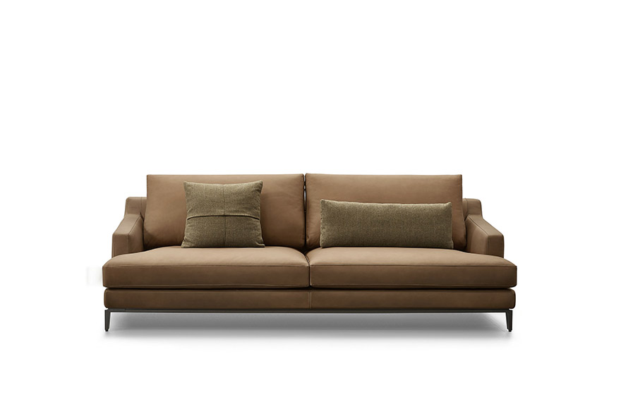 Tan Leather Sofa Adora3