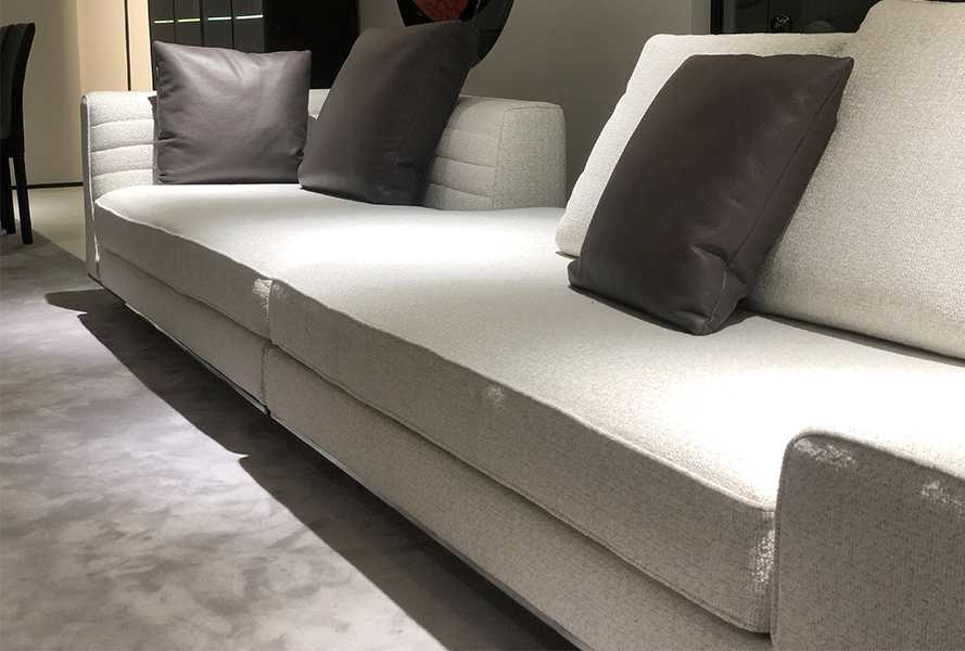 White Sectional Sofa Rodney B21S-1001(4)