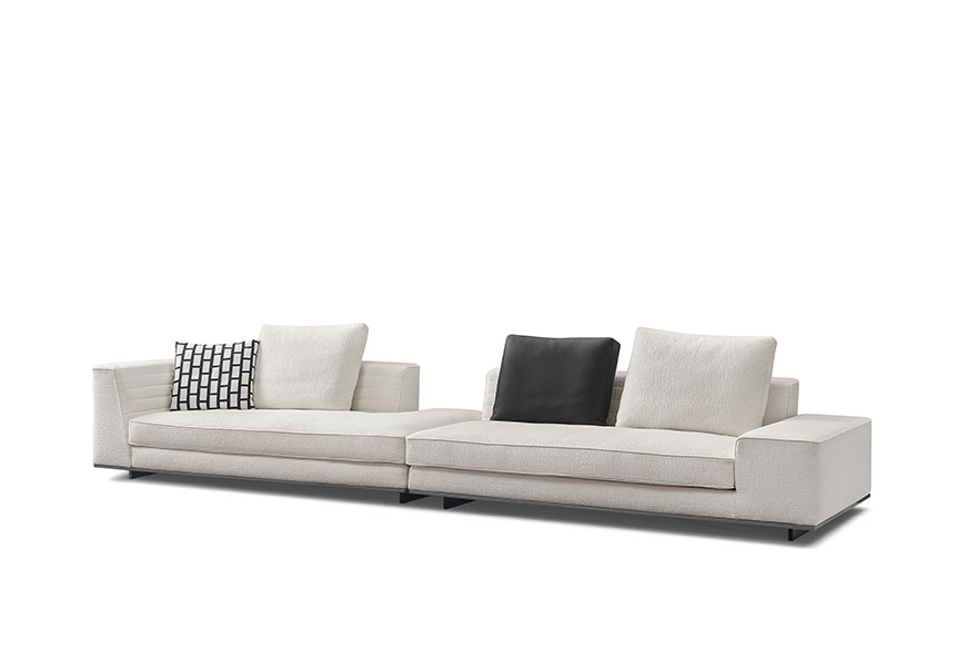 White Sectional Sofa Rodney B21S-1002 (2)