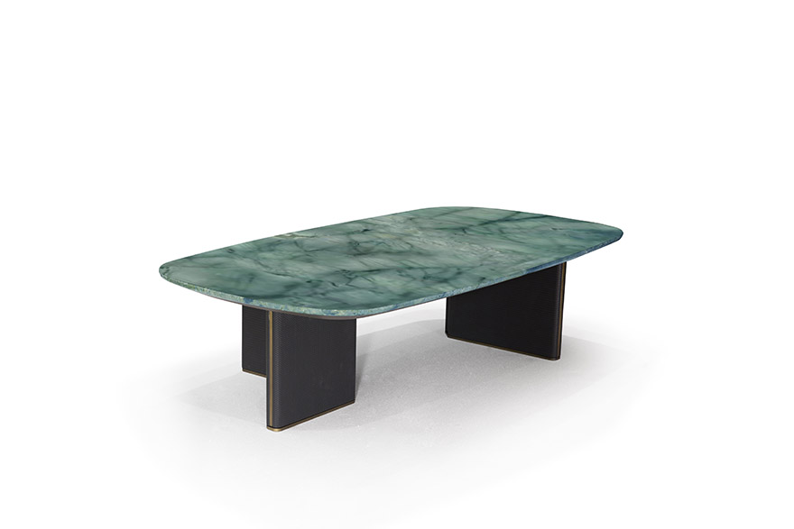 Green Marble Coffee Table Mandy L3
