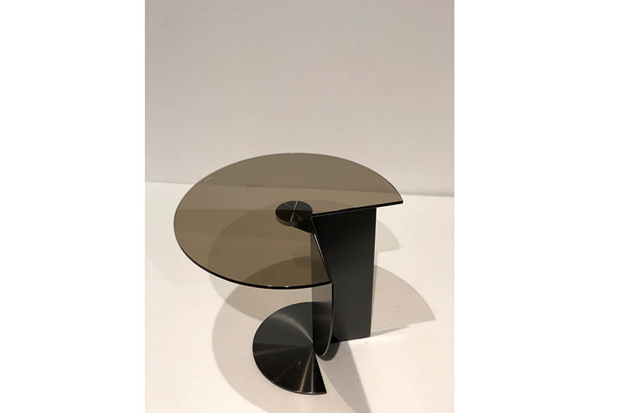 Metal Glass Coffee Table Levi0