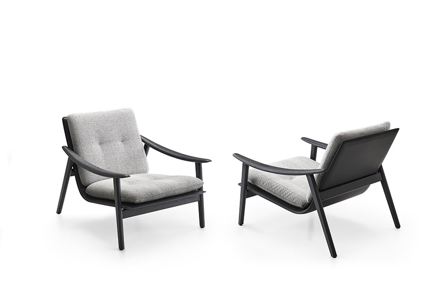 minimalist armchair L23XY X005 Finn 01