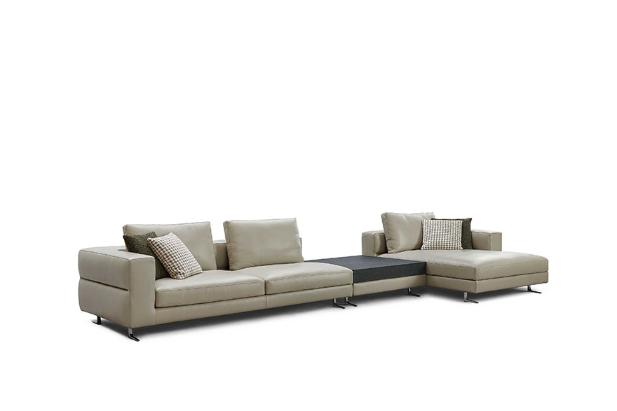 modern leather couch L24S A024 Sandhill 01