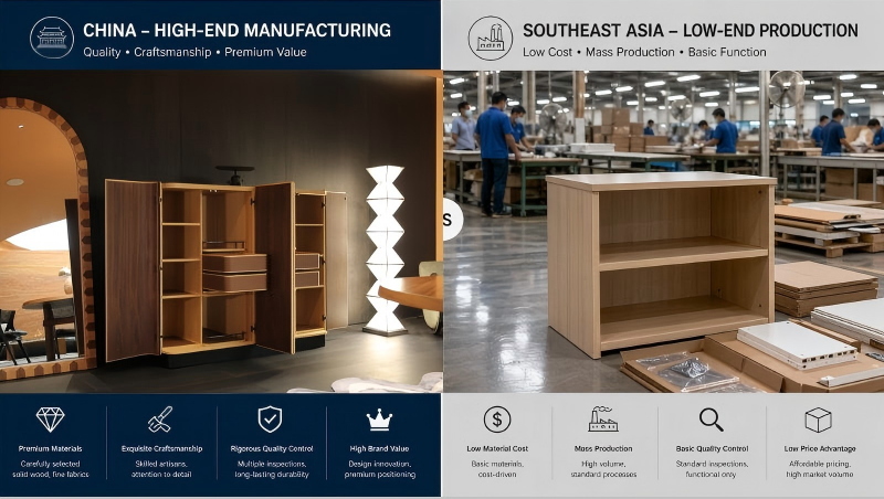 China furniture vs vietnam furniture