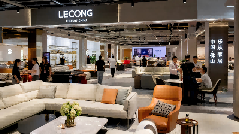 Lecong furniture market